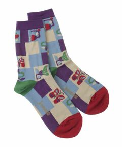 Jocomomola / ホコモモラ その他小物 | 蝶々モチーフソックス