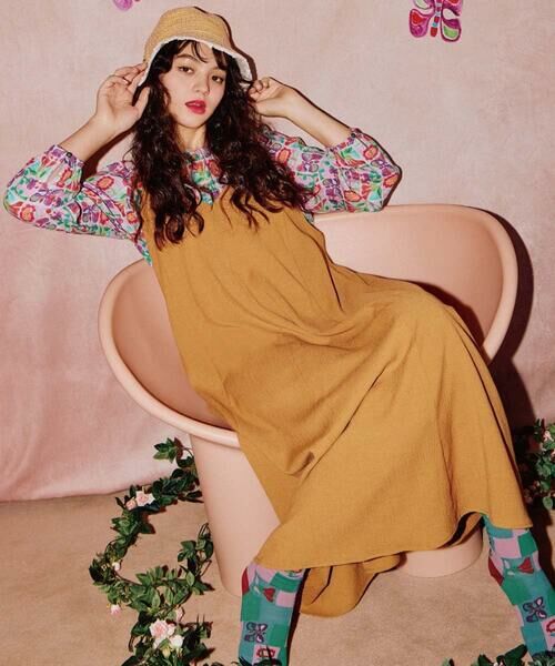 Jocomomola / ホコモモラ シャツ・ブラウス | Morado ciruela プリントブラウス | 詳細16