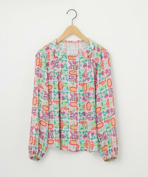 Jocomomola / ホコモモラ シャツ・ブラウス | Morado ciruela プリントブラウス | 詳細18