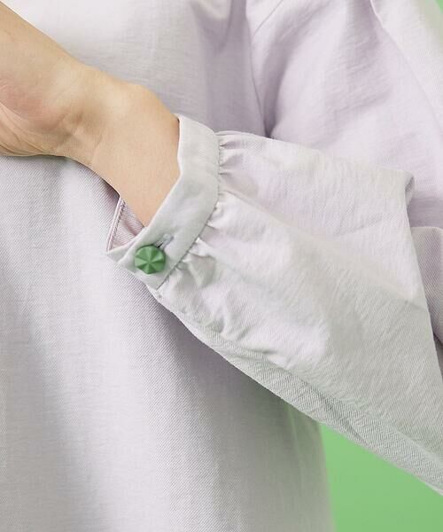 Jocomomola / ホコモモラ シャツ・ブラウス | Fruto フラワー刺繍ロールカラーブラウス | 詳細12