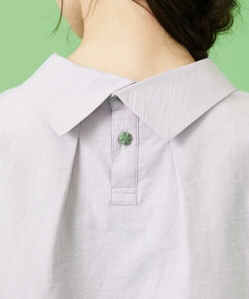 Jocomomola / ホコモモラ シャツ・ブラウス | Fruto フラワー刺繍ロールカラーブラウス | 詳細13