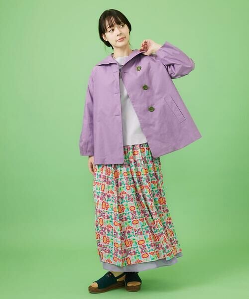 Jocomomola / ホコモモラ シャツ・ブラウス | Fruto フラワー刺繍ロールカラーブラウス | 詳細16