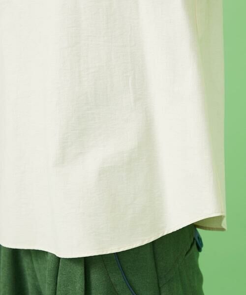 Jocomomola / ホコモモラ シャツ・ブラウス | Fruto フラワー刺繍ロールカラーブラウス | 詳細6