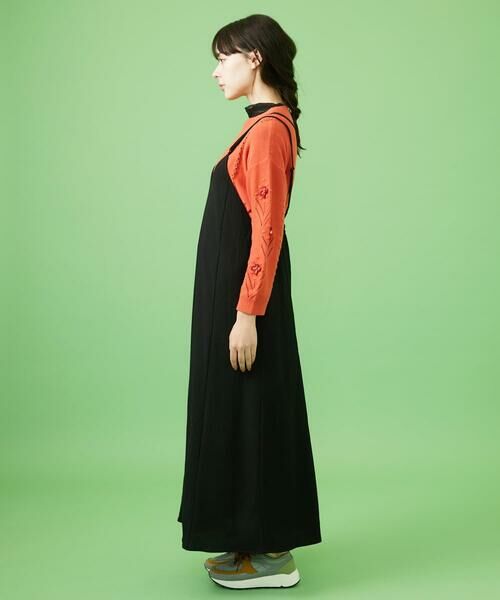 Jocomomola / ホコモモラ ロング・マキシ丈ワンピース | T/Rクレープ キャミソールワンピース | 詳細1