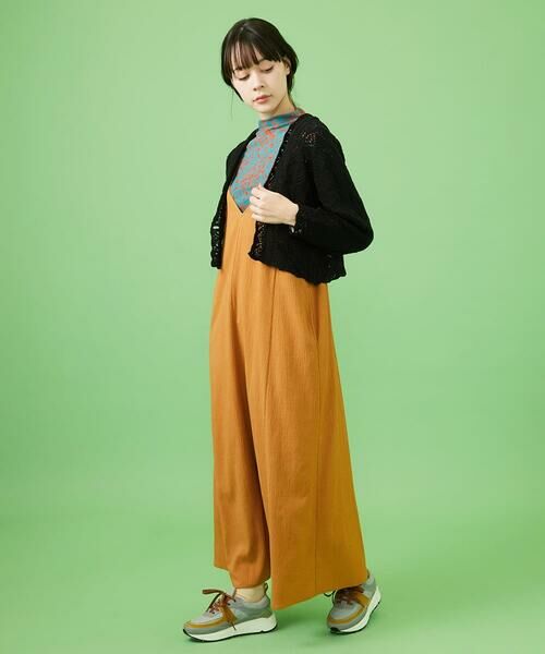 Jocomomola / ホコモモラ ロング・マキシ丈ワンピース | T/Rクレープ キャミソールワンピース | 詳細21