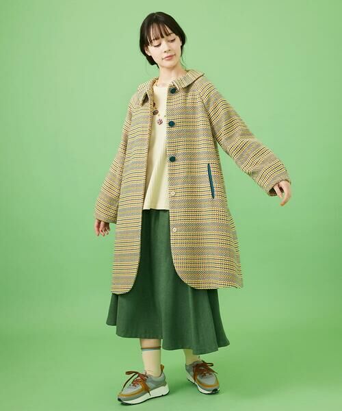 Jocomomola / ホコモモラ その他アウター | Camino ジャカードロングコート | 詳細13