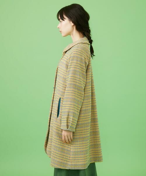 Jocomomola / ホコモモラ その他アウター | Camino ジャカードロングコート | 詳細2