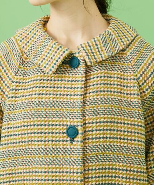 Jocomomola / ホコモモラ その他アウター | Camino ジャカードロングコート | 詳細4