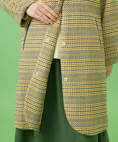 Jocomomola / ホコモモラ その他アウター | Camino ジャカードロングコート | 詳細8