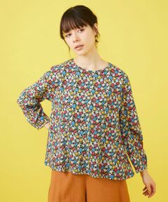 Jocomomola / ホコモモラ カットソー | Amarillo limon フラワープリントカットソー