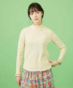 Jocomomola / ホコモモラ カットソー | Campo メロウハイネックリブカットソー