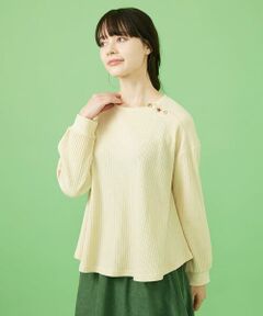 Jocomomola / ホコモモラ カットソー | Campo フレアリブカットソー