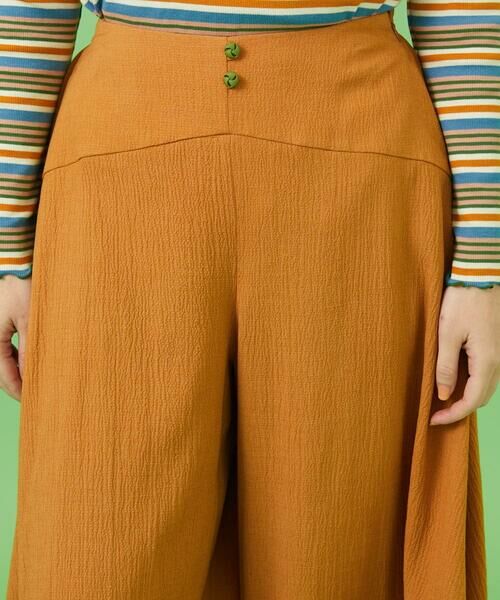 Jocomomola / ホコモモラ その他パンツ | T/Rクレープ ワイドパンツ | 詳細17