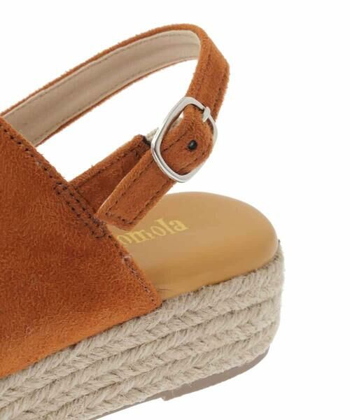 Jocomomola / ホコモモラ サンダル | フラワー刺繍ジュートサンダル | 詳細5