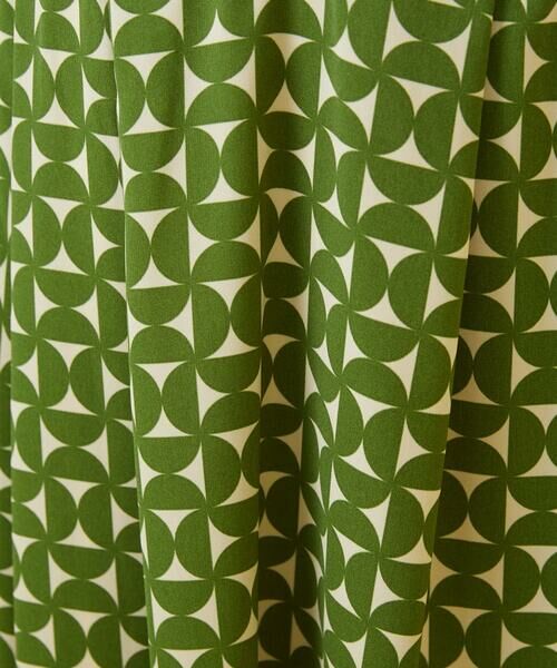 Jocomomola / ホコモモラ ロング・マキシ丈ワンピース | 【2WAY】Hojas giratoria 襟付きプリントワンピース | 詳細12