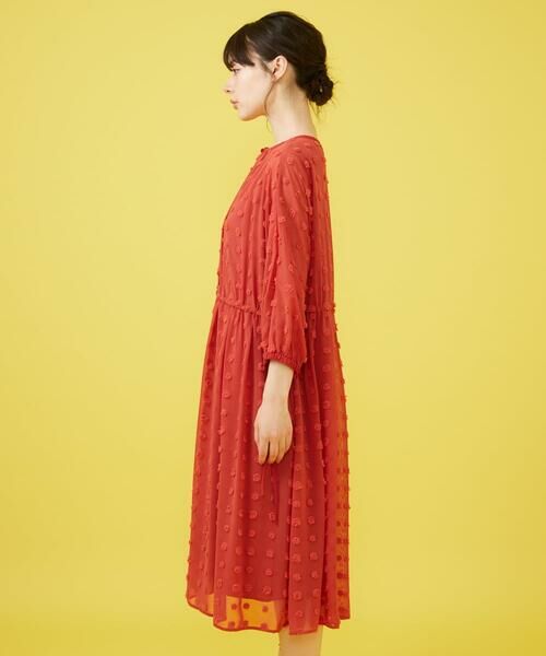 Jocomomola / ホコモモラ ロング・マキシ丈ワンピース | ビックドットドビーワンピース | 詳細1
