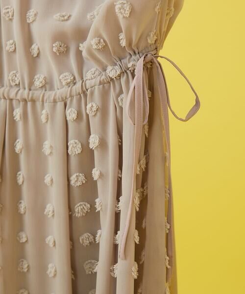 Jocomomola / ホコモモラ ロング・マキシ丈ワンピース | ビックドットドビーワンピース | 詳細13