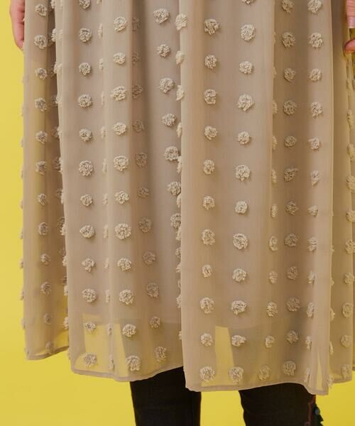 Jocomomola / ホコモモラ ロング・マキシ丈ワンピース | ビックドットドビーワンピース | 詳細14