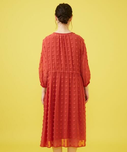 Jocomomola / ホコモモラ ロング・マキシ丈ワンピース | ビックドットドビーワンピース | 詳細2
