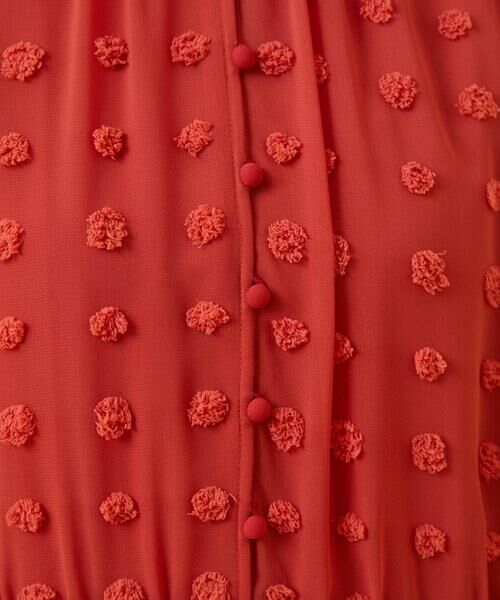 Jocomomola / ホコモモラ ロング・マキシ丈ワンピース | ビックドットドビーワンピース | 詳細4