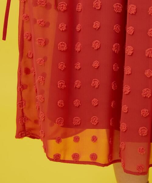 Jocomomola / ホコモモラ ロング・マキシ丈ワンピース | ビックドットドビーワンピース | 詳細9