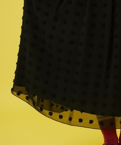 Jocomomola / ホコモモラ ロング・マキシ丈スカート | ビックドットドビーギャザースカート | 詳細19