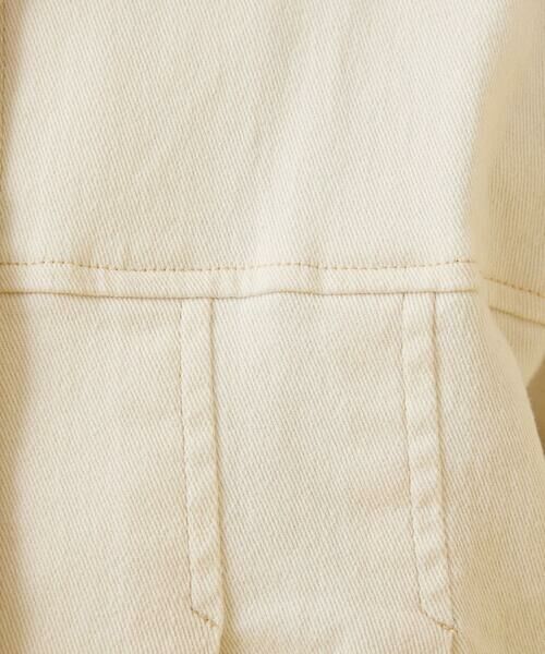 Jocomomola / ホコモモラ セットアップ | タック入りAラインカツラギジャケット | 詳細10