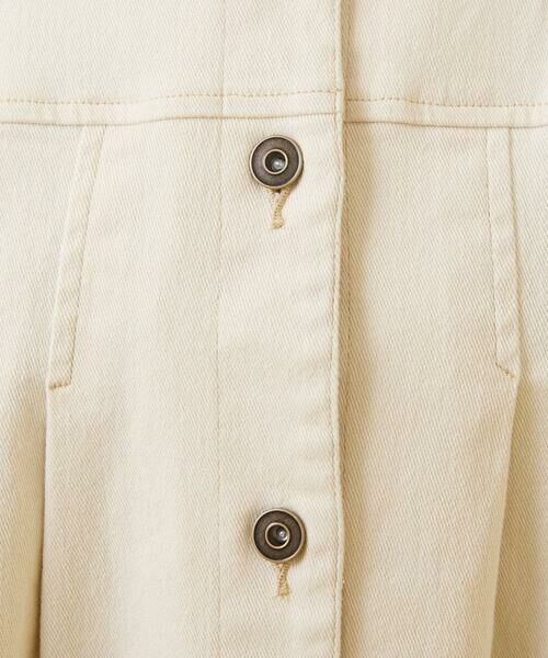 Jocomomola / ホコモモラ セットアップ | タック入りAラインカツラギジャケット | 詳細6