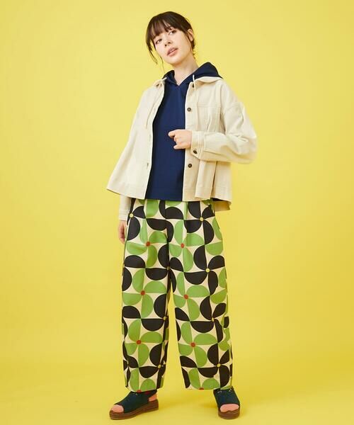 Jocomomola / ホコモモラ パーカー | Amapola シルエットフライスフラワー刺繍パーカー | 詳細12