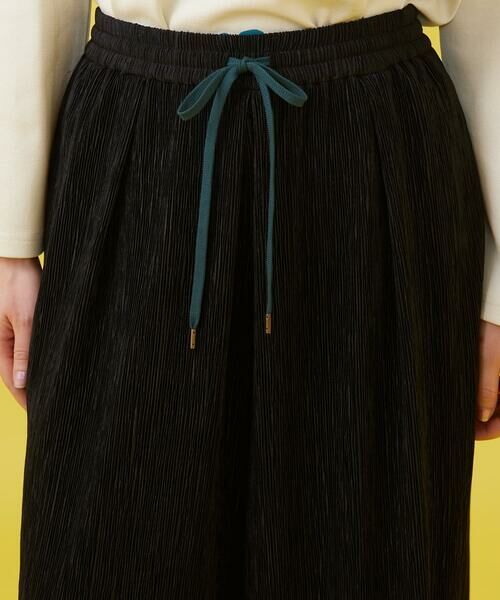 Jocomomola / ホコモモラ ショート・ハーフ・半端丈パンツ | Ondas プリーツワイドイージーパンツ | 詳細14
