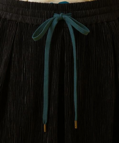 Jocomomola / ホコモモラ ショート・ハーフ・半端丈パンツ | Ondas プリーツワイドイージーパンツ | 詳細15