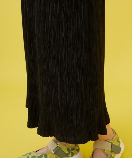 Jocomomola / ホコモモラ ショート・ハーフ・半端丈パンツ | Ondas プリーツワイドイージーパンツ | 詳細2