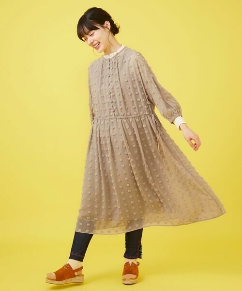 Jocomomola / ホコモモラ その他パンツ | Triangulo 刺繍レギンスパンツ | 詳細9