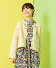 Jocomomola / ホコモモラ カーディガン・ボレロ | Abrir ポコポコニットカーディガン