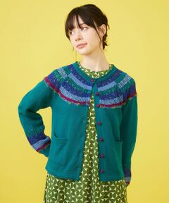 ホコモモラ レディース服 まとめ売り 5点 ワンピース スカート カーディガン Alegre フラワー刺繍ショート丈ニットカーディガン(カーディガン