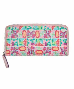 Jocomomola / ホコモモラ その他小物 | 総柄プリントラウンドファスナー長財布