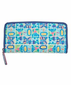 Jocomomola / ホコモモラ その他小物 | 総柄プリントラウンドファスナー長財布