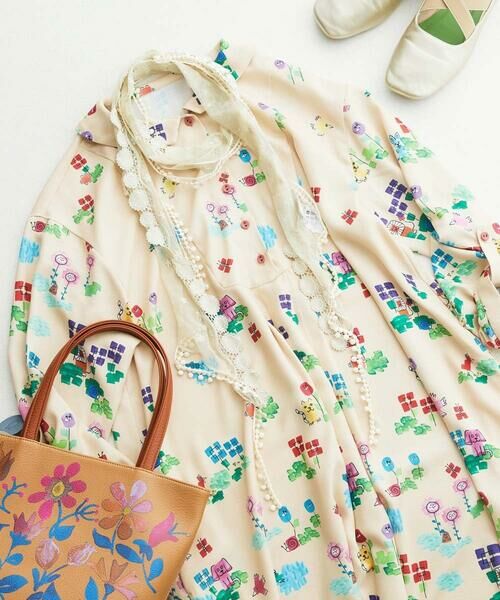 Jocomomola / ホコモモラ マフラー・ショール・スヌード・ストール | フラワーレースデザインストール | 詳細13