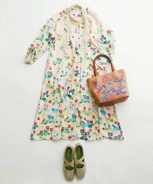 Jocomomola / ホコモモラ マフラー・ショール・スヌード・ストール | フラワーレースデザインストール | 詳細14