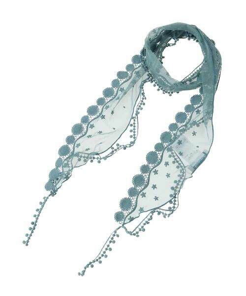 Jocomomola / ホコモモラ マフラー・ショール・スヌード・ストール | フラワーレースデザインストール | 詳細5