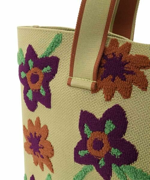 Jocomomola / ホコモモラ トートバッグ | フラワージャカードトートバッグ | 詳細4