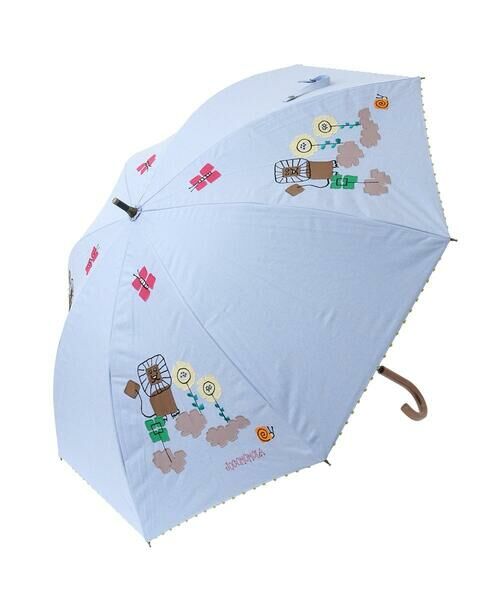Jocomomola / ホコモモラ 傘 | 【日傘・UVカット】アニマルモチーフアップリケ刺繍傘 | 詳細9