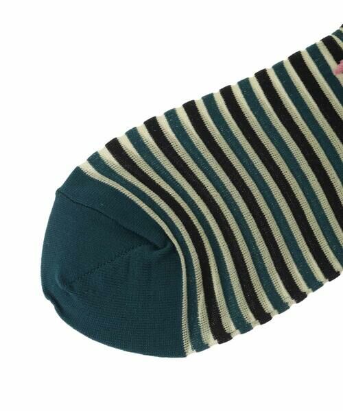 Jocomomola / ホコモモラ その他小物 | 魚モチーフボーダーソックス | 詳細4