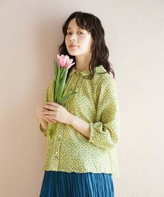 Jocomomola / ホコモモラ シャツ・ブラウス | エンボスドットブラウス