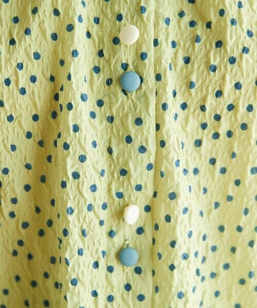 Jocomomola / ホコモモラ シャツ・ブラウス | エンボスドットブラウス | 詳細10