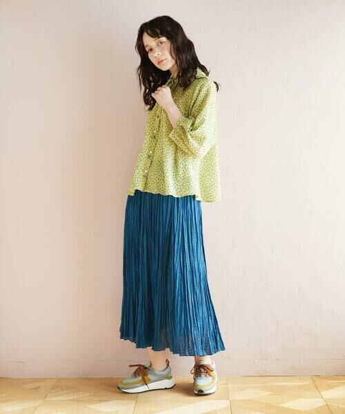 Jocomomola / ホコモモラ シャツ・ブラウス | エンボスドットブラウス | 詳細12