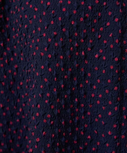 Jocomomola / ホコモモラ シャツ・ブラウス | エンボスドットブラウス | 詳細7