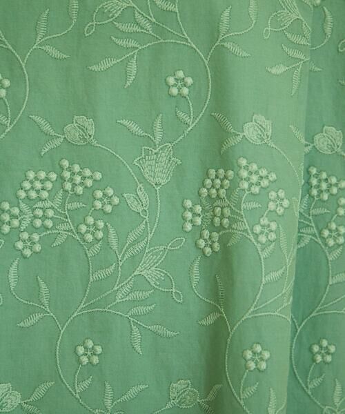 Jocomomola / ホコモモラ ロング・マキシ丈ワンピース | スカラップフラワー総刺繍ワンピース | 詳細14