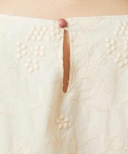 Jocomomola / ホコモモラ ロング・マキシ丈ワンピース | スカラップフラワー総刺繍ワンピース | 詳細8