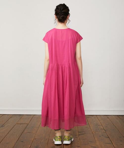 Jocomomola / ホコモモラ ロング・マキシ丈ワンピース | フラワーメッシュアップリケワンピース | 詳細3